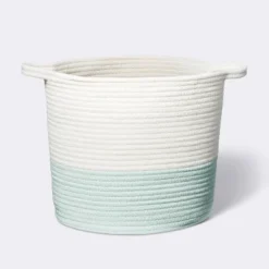 Coiled Rope Bin With Color Band - Cloud Island™ -Roommates Nursery Outlet Store GUEST f00a31c2 0ff4 4b5a 997b 1cd2da7d6b63