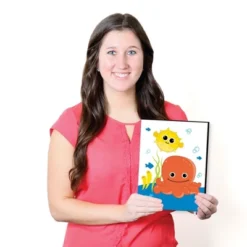 Big Dot Of Happiness Under The Sea Critters - Nursery Wall Art And Kids Room Decorations - Christmas Gift Ideas - 7.5 X 10 Inches - Set Of 3 Prints -Roommates Nursery Outlet Store GUEST f2b9a428 bc37 43e4 ad53 2fa1a05dcd11