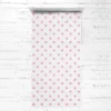 Bacati - Stars Pink Muslin 3 Pc Toddler Bed Sheet Set 100 Percent Cotton