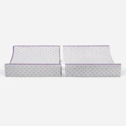 Bacati - Petals Quilted Muslin Changing Pad Cover Lilac -Roommates Nursery Outlet Store GUEST f7f8629c 8ecf 493e af29 c66719e8a22b