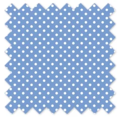 Bacati - Blue Pin Dots 100 Percent Cotton Universal Baby Crib Or Toddler Bed Fitted Sheet -Roommates Nursery Outlet Store GUEST fe92a82a ea0b 4cc7 8521 1b5eec2536af